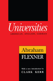 Universities: American, English, German book cover