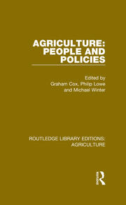 Agriculture: People and Policies book cover