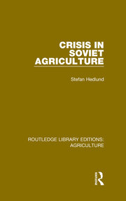 Crisis in Soviet Agriculture book cover
