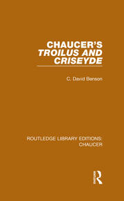 Chaucer's Troilus and Criseyde book cover