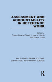 Assessment and Accountability in Reference Work book cover
