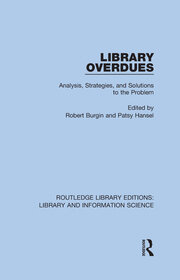 Library Overdues: Analysis, Strategies, and Solutions to the Problem book cover
