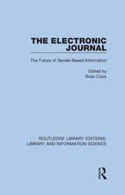 The Electronic Journal: The Future of Serials-Based Information book cover