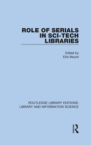 Role of Serials in Sci-Tech Libraries book cover