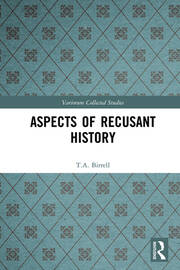 Aspects of Recusant History book cover
