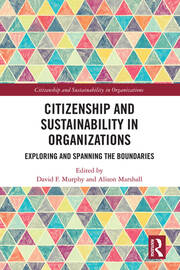 Citizenship and Sustainability in Organizations: Exploring and Spanning the Boundaries book cover