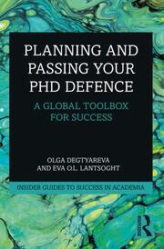 Planning and Passing Your PhD Defence: A Global Toolbox for Success book cover