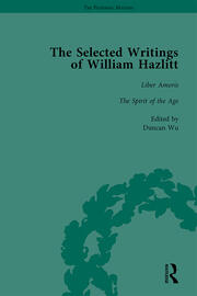 The Selected Writings of William Hazlitt Vol 7 book cover