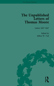 The Unpublished Letters of Thomas Moore Vol 2 book cover