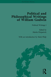 The Political and Philosophical Writings of William Godwin vol 1 book cover