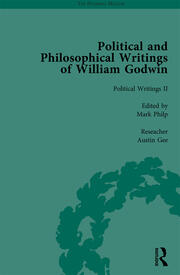 The Political and Philosophical Writings of William Godwin vol 2 book cover