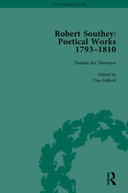 Robert Southey: Poetical Works 1793–1810 Vol 3 book cover