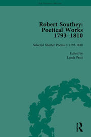 Robert Southey: Poetical Works 1793–1810 Vol 5 book cover