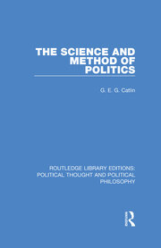The Science and Method of Politics book cover