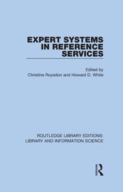 Expert Systems in Reference Services book cover