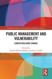 Public Management and Vulnerability: Contextualising Change book cover