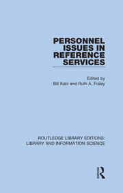 Personnel Issues in Reference Services book cover