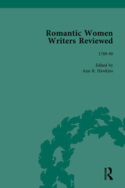 Romantic Women Writers Reviewed, Part I book cover