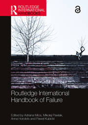 Routledge International Handbook of Failure book cover