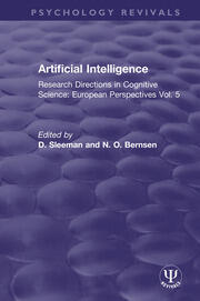 Artificial Intelligence: Research Directions in Cognitive Science: European Perspectives Vol. 5 book cover