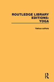 Routledge Library Editions: Yoga book cover