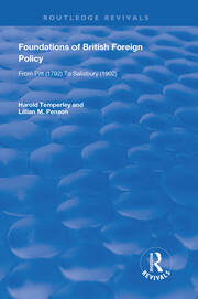 Foundations of British Foreign Policy: 1792 – 1902 book cover