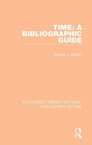 Time: A Bibliographic Guide book cover