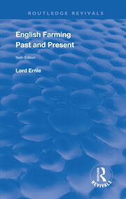 English Farming : Past and Present: New (sixth) Edition book cover