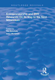 Entrepreneurship and SME Research: On its Way to the Next Millennium book cover