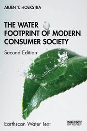 The Water Footprint of Modern Consumer Society book cover