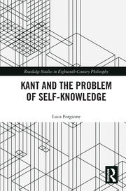 Kant and the Problem of Self-Knowledge book cover
