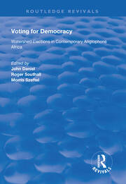 Voting for Democracy: Watershed Elections in Contemporary Anglophone Africa book cover