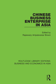 Chinese Business Enterprise in Asia book cover