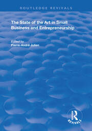 The State of the Art in Small Business and Entrepreneurship book cover
