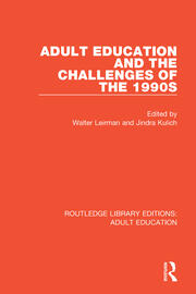 Adult Education and the Challenges of the 1990s book cover