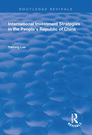 International Investment Strategies in the People's Republic of China book cover