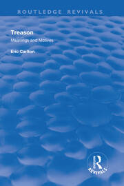 Treason: Meanings and Motives book cover