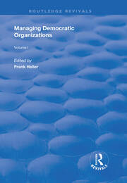 Managing Democratic Organizations I: Volume I book cover