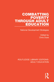 Combatting Poverty Through Adult Education: National Development Strategies book cover