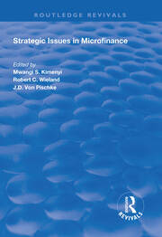 Strategic Issues in Microfinance book cover