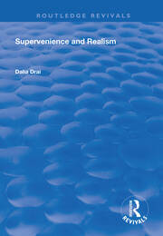 Supervenience and Realism book cover