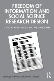 Freedom of Information and Social Science Research Design book cover