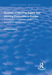 Systems of Housing Supply and Housing Production in Europe book cover