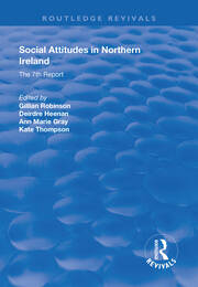 Social Attitudes in Northern Ireland: The 7th Report 1997-1998 book cover
