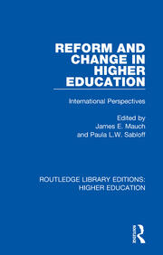 Reform and Change in Higher Education: International Perspectives book cover