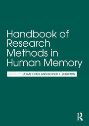 Handbook of Research Methods in Human Memory book cover