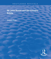 Sir John Soane and the Country Estate book cover