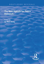 The New Agenda for Peace Research book cover