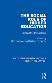 The Social Role of Higher Education: Comparative Perspectives book cover