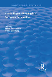 Nordic Region-Building in a European Perspective book cover